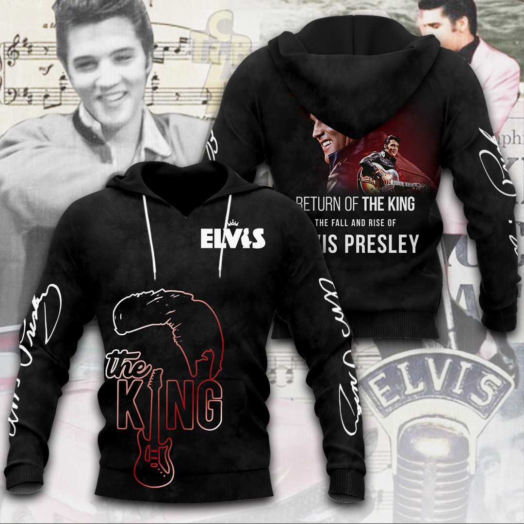 Elvis Presley Rock And Roll Memphis Mafia Hoodie