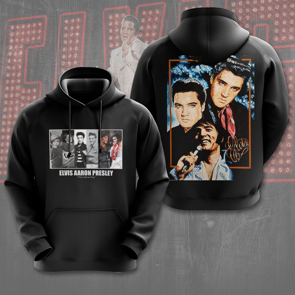 Elvis Presley Rock And Roll Icon Hoodie