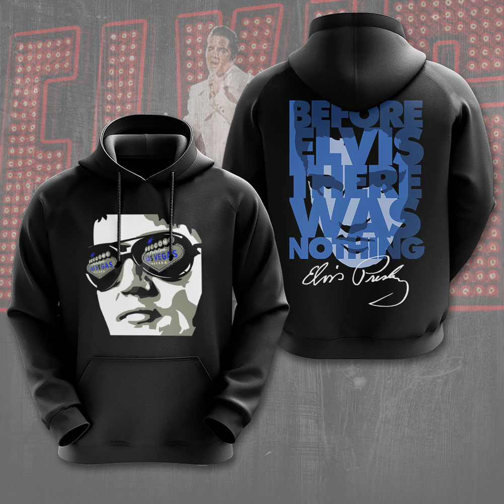 Elvis Presley Rock And Roll Lp Hoodie