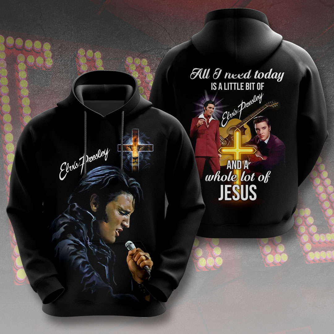 Elvis Presley Rock And Roll Germany Hoodie