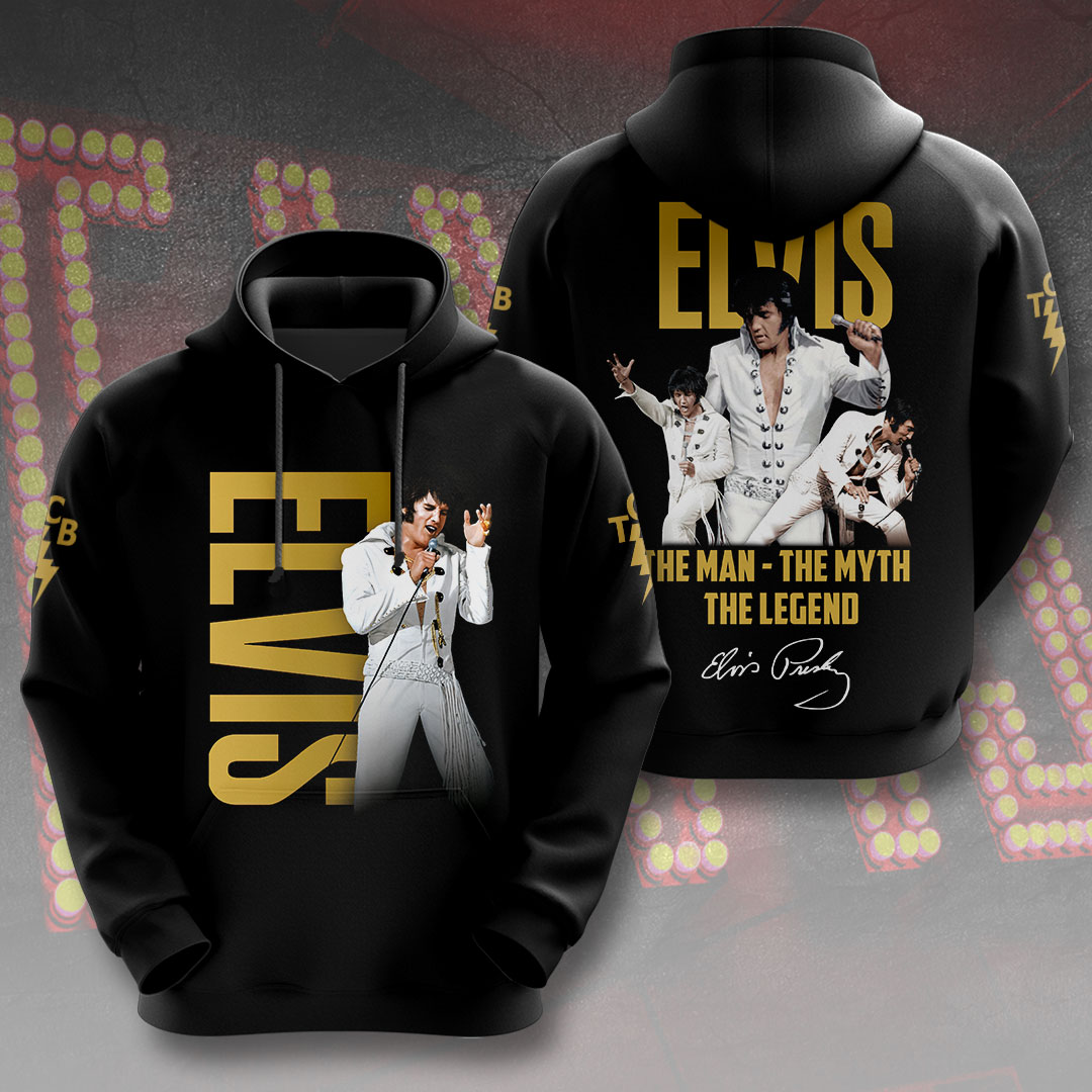 Elvis Presley Rock And Roll Legacy Hoodie