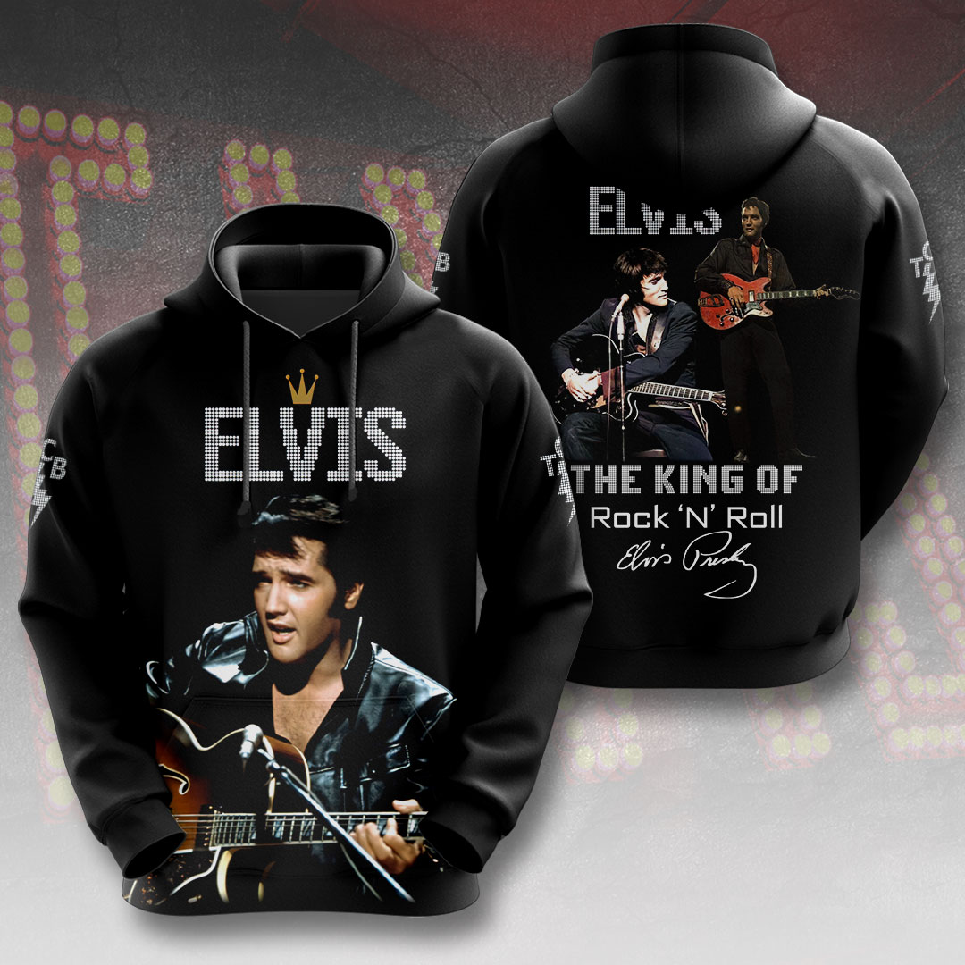 Elvis Presley Rock And Roll 1955 Sun Sessions Hoodie