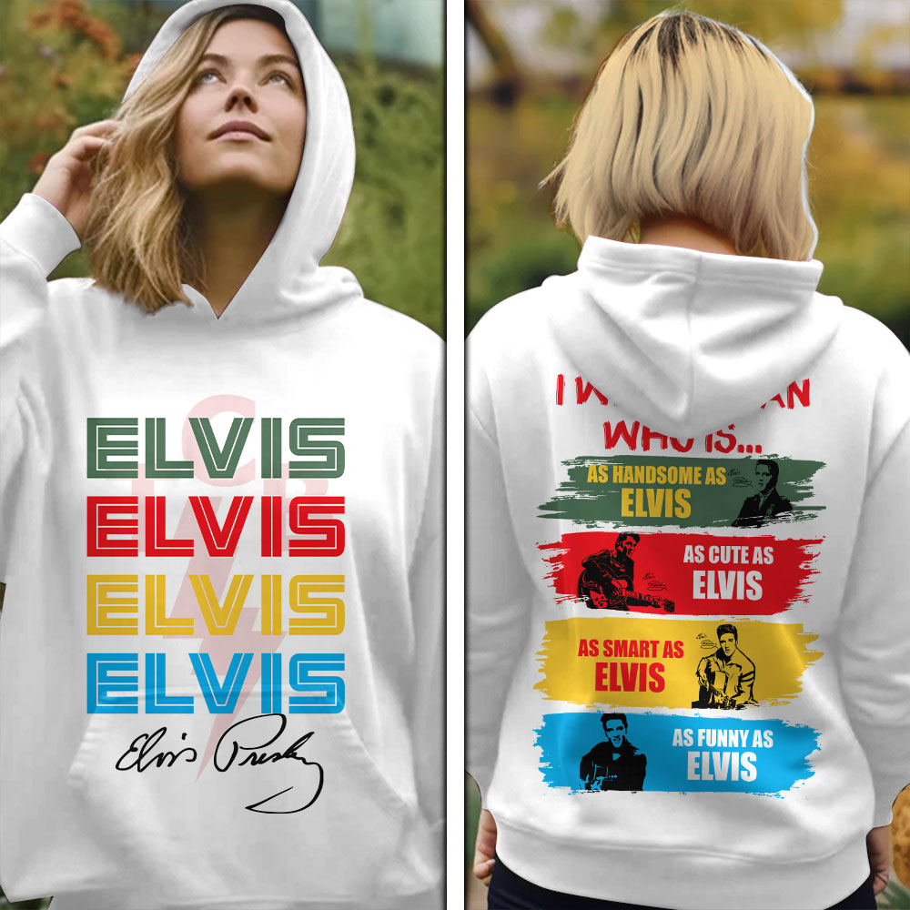 Elvis Presley Rock And Roll 1969 Aloha Concerhoodie