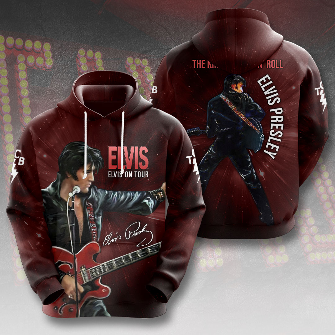 Elvis Presley Rock And Roll Sideburns Hoodie