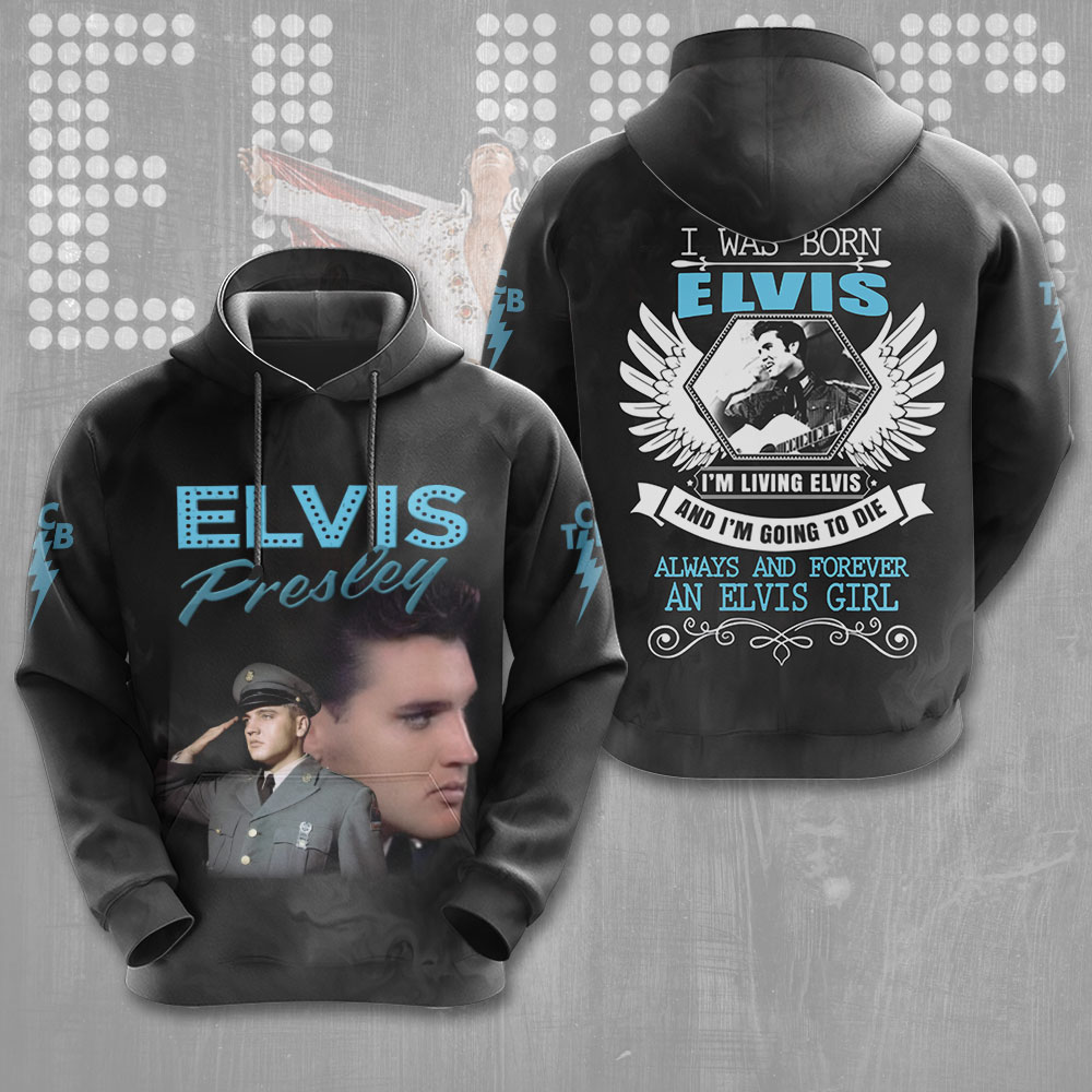 Elvis Presley Movie Blue Suede Shoes Hoodie
