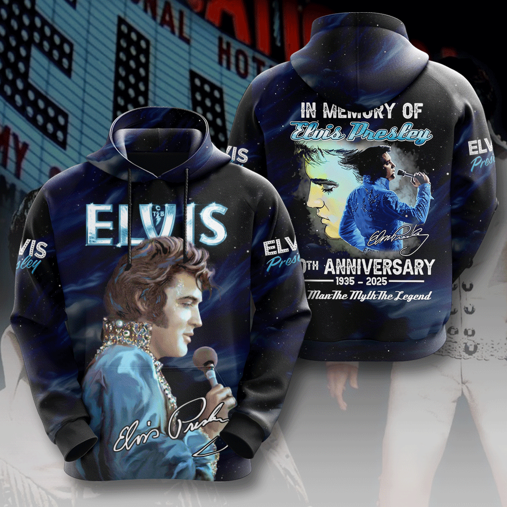 Elvis Presley Movie Melancholy Blues Hoodie