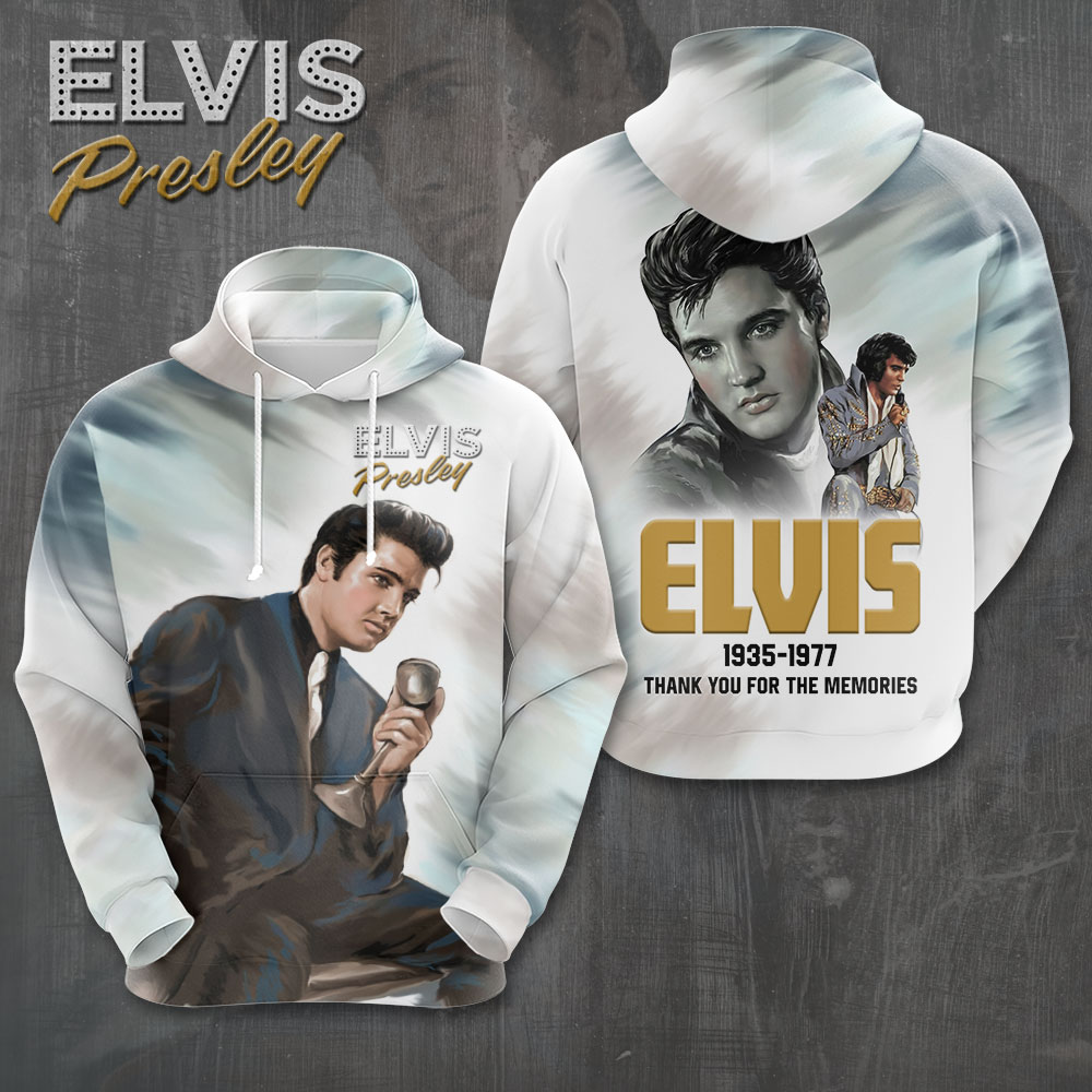 Elvis Presley Movie Graceland Mansion Hoodie