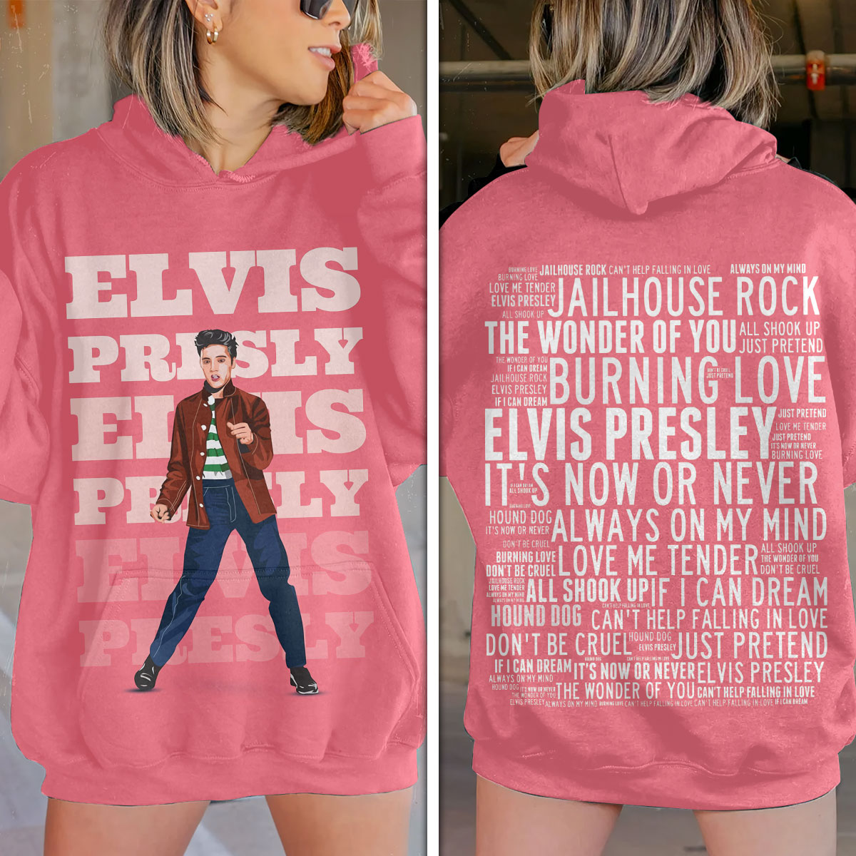 Elvis Presley Movie Era 1950S Hoodie