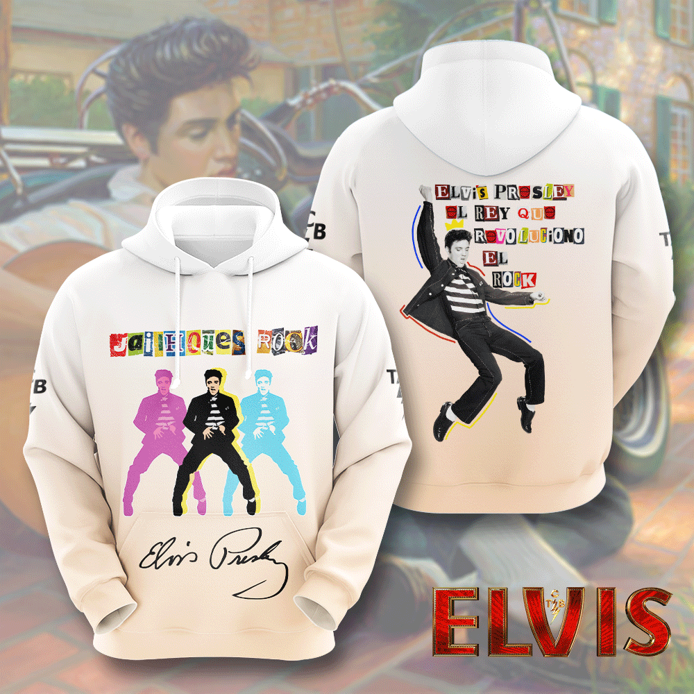 Elvis Presley Movie Burning Love Hoodie