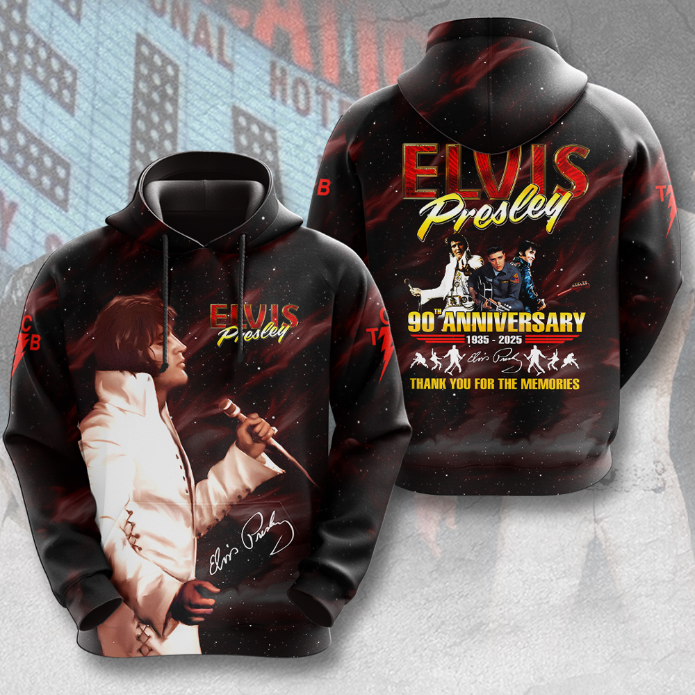 Elvis Presley Movie Studio Portraits Hoodie