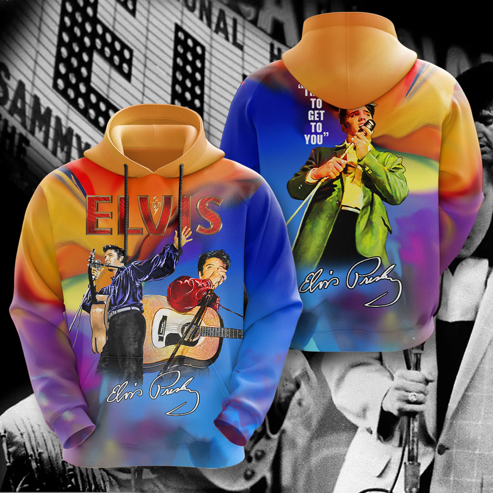 Elvis Presley Movie Rock 'N' Roll Hall Of Fame Hoodie