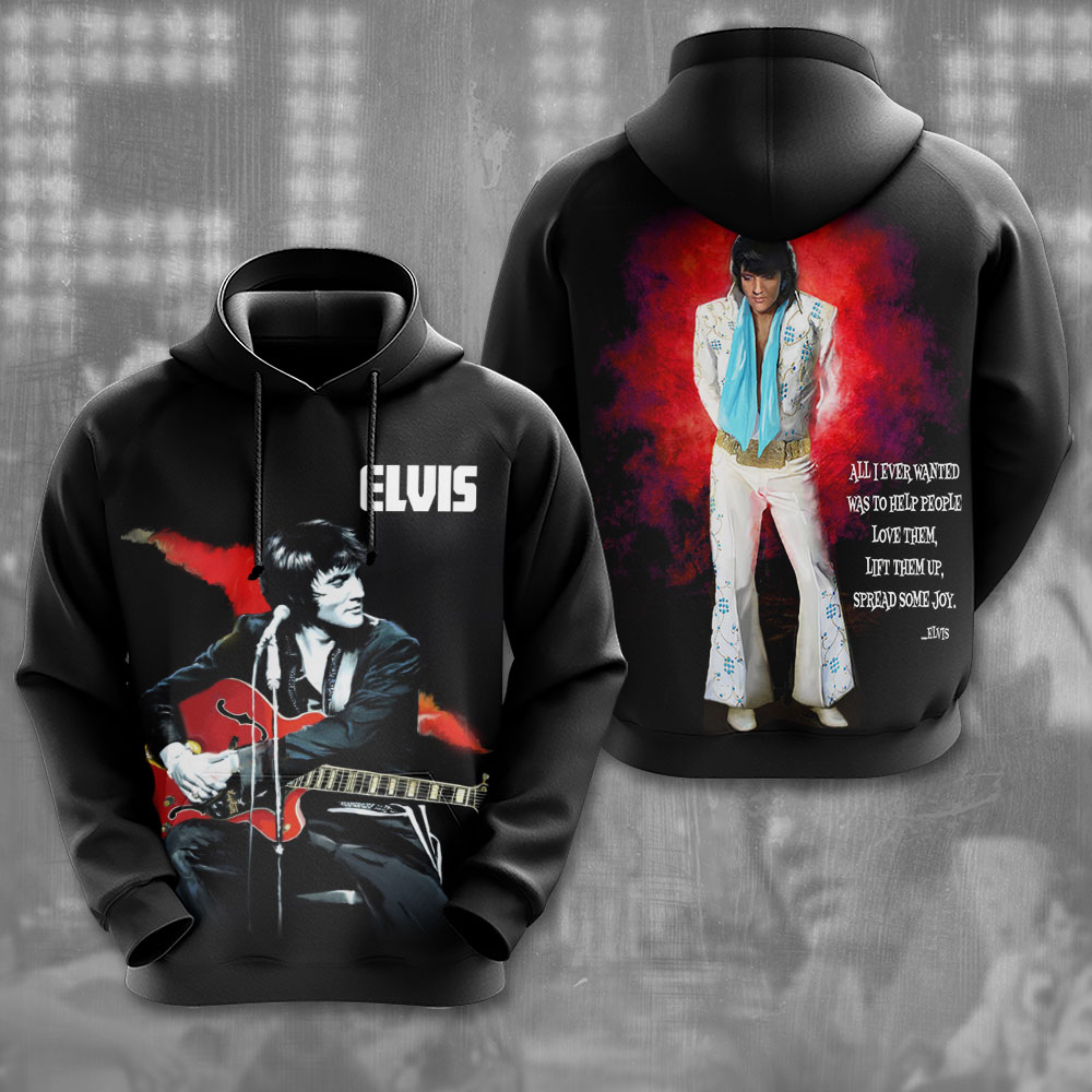 Elvis Presley Movie 1954 Appearance Hoodie