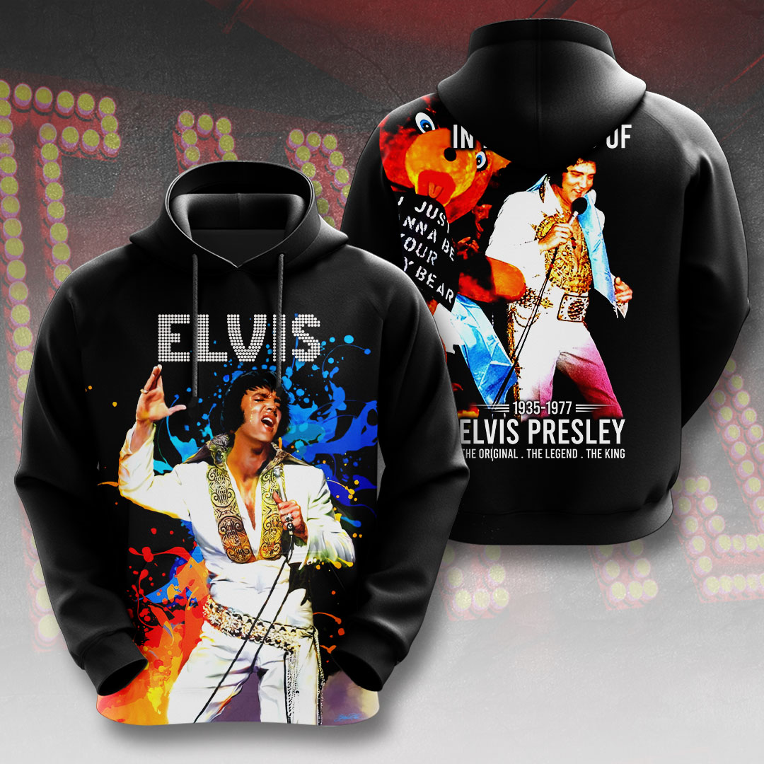 Elvis Presley Movie Lp Hoodie
