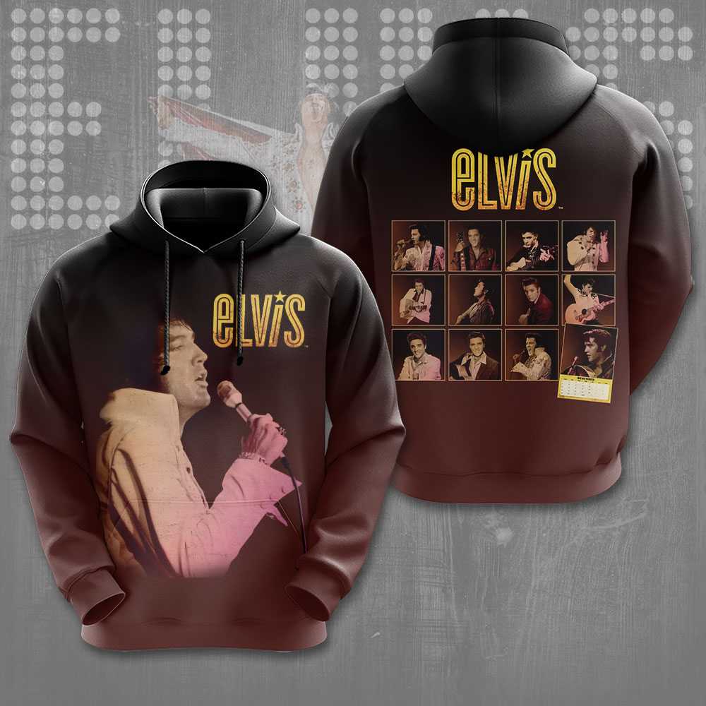 Elvis Presley Movie Sideburns Hoodie