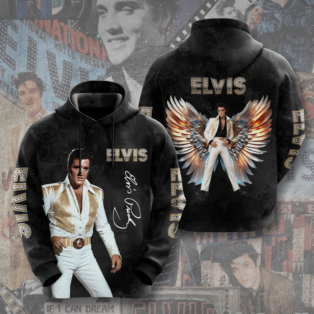 Elvis Presley Movie Platinum Album Hoodie