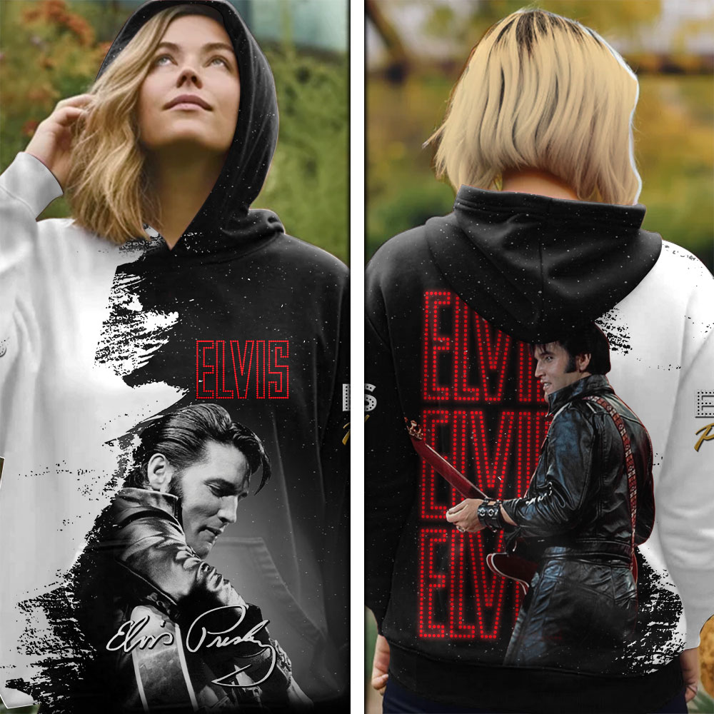 Elvis Presley Week Blues-Influenced Hoodie