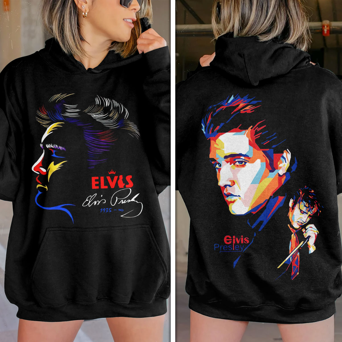 Elvis Presley Miss All Shook Up Hoodie