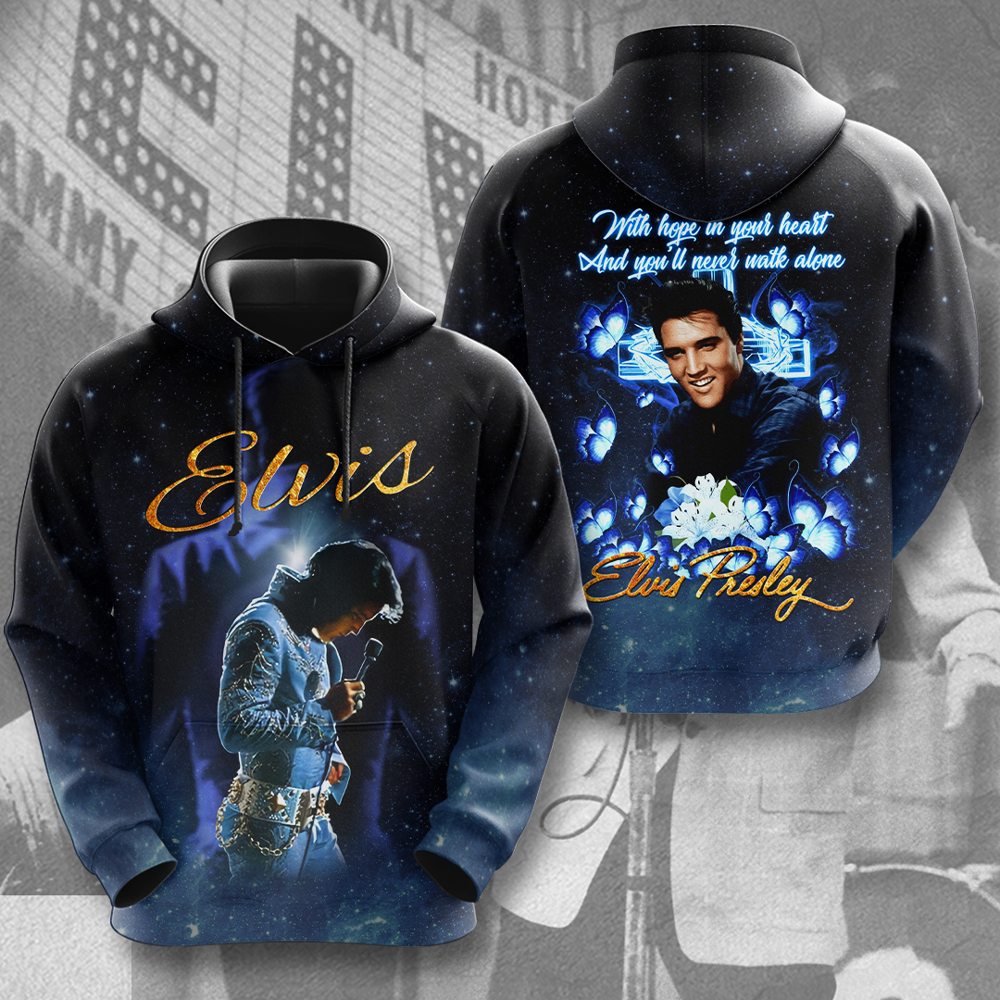 Elvis Presley Miss Can'T Help Falling In Love Hoodie