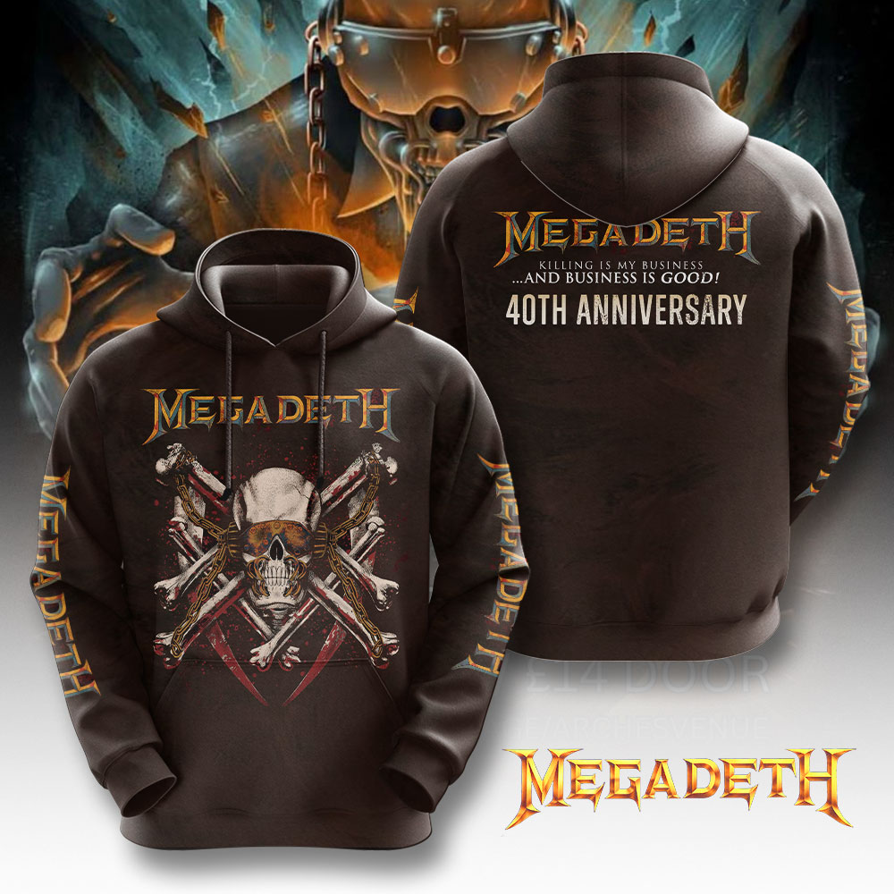 Megadeth Band Logo Hoodie