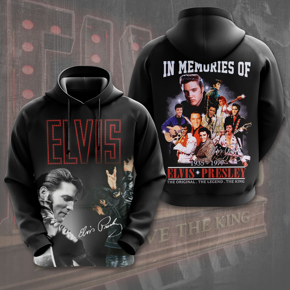 Elvis Presley Miss Graceland Mansion Hoodie