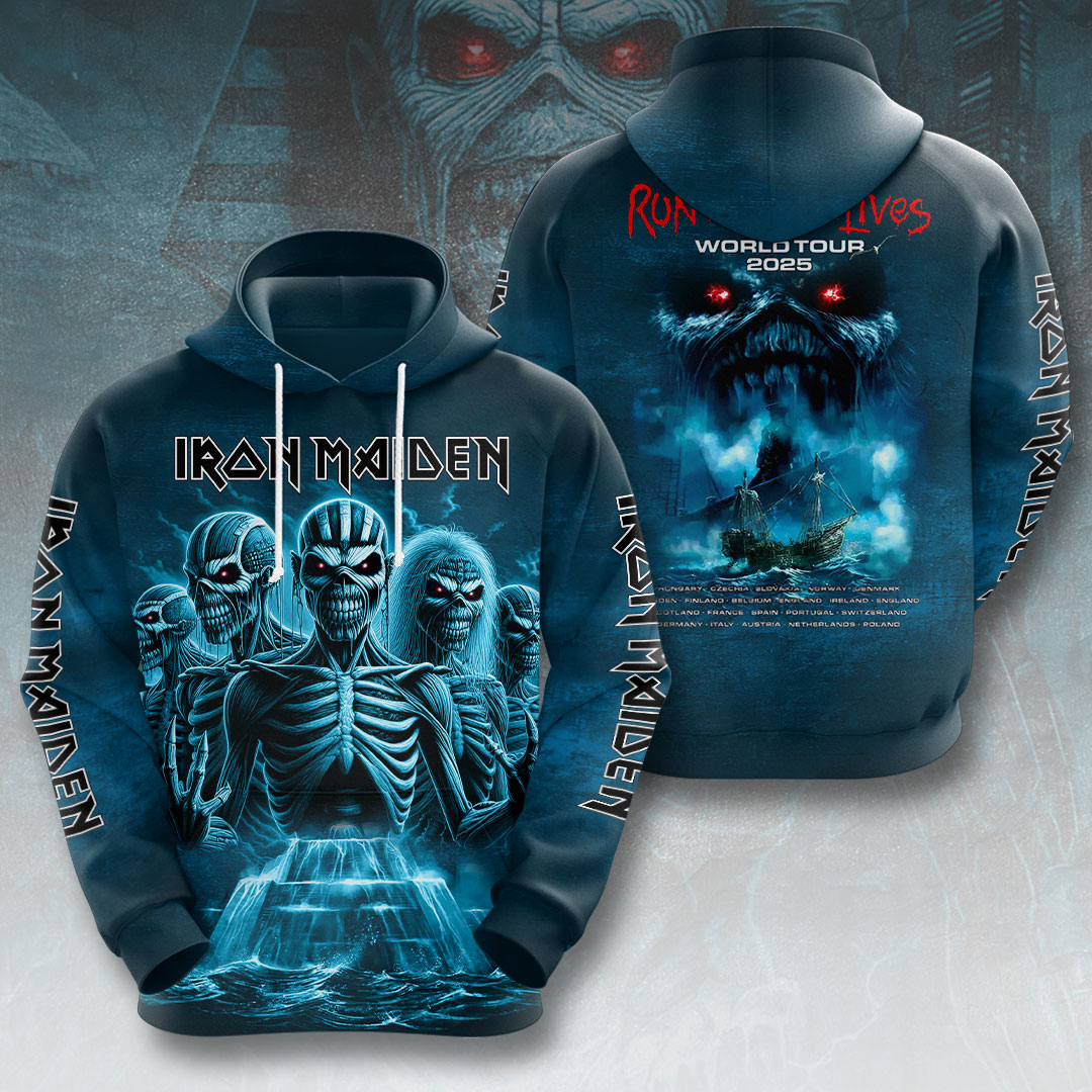 Iron Maiden Cyborg Eddie Hoodie