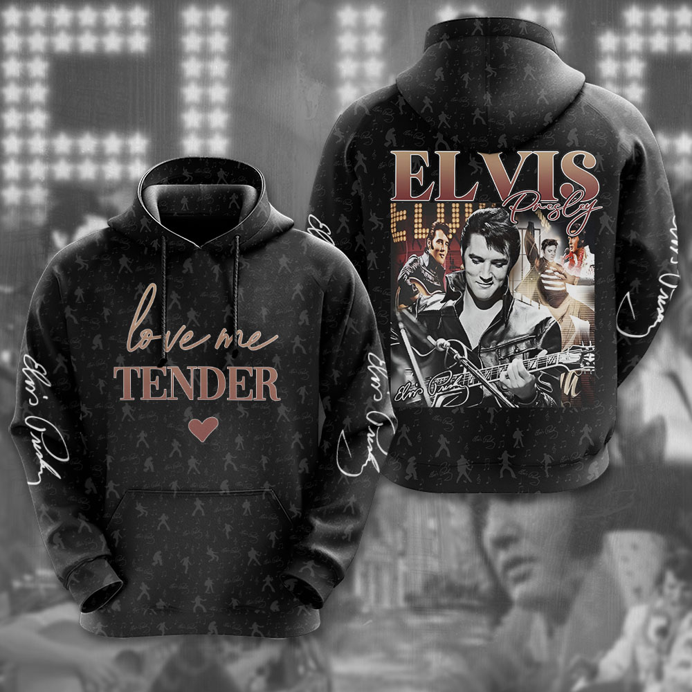 Elvis Presley Miss 1954 Appearance Hoodie