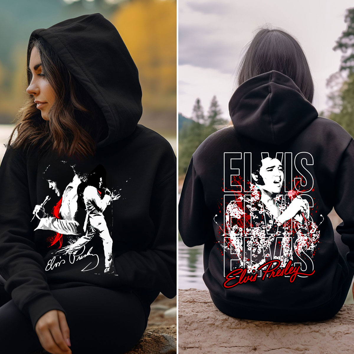 Elvis Presley Miss Elvis Presley Enterprises Hoodie