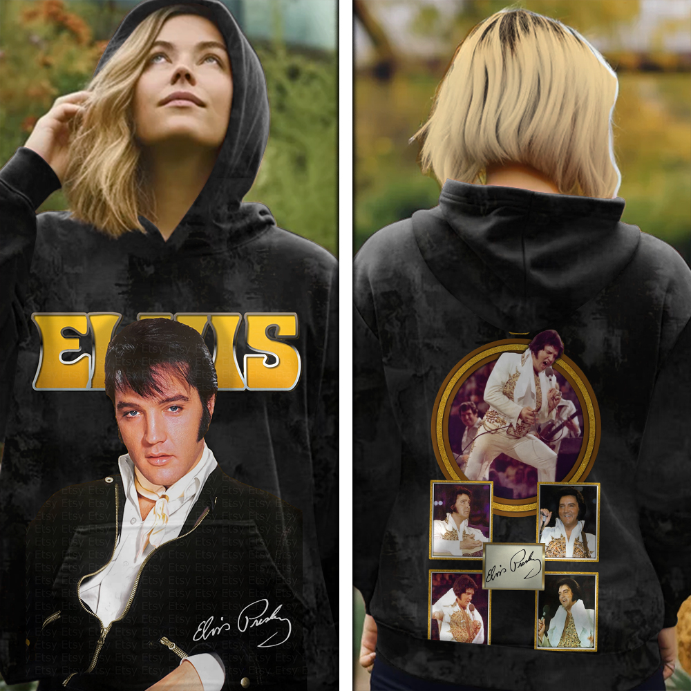 Elvis Presley Miss Blue Moon Hoodie