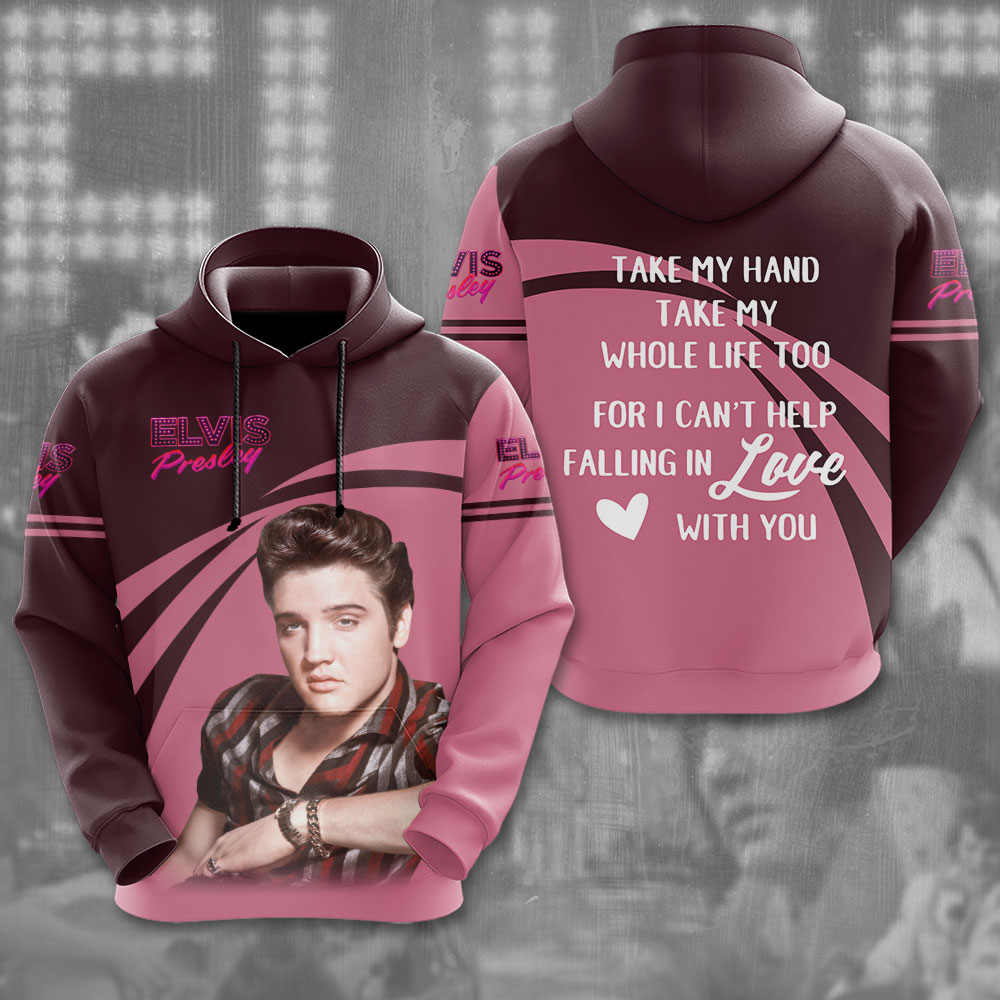 Elvis Presley Miss 1969 Aloha Concerhoodie