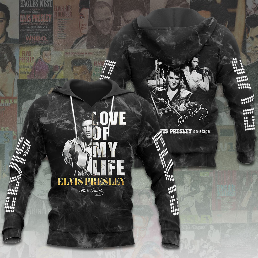 Elvis Presley Miss Blue Hawaii Hoodie