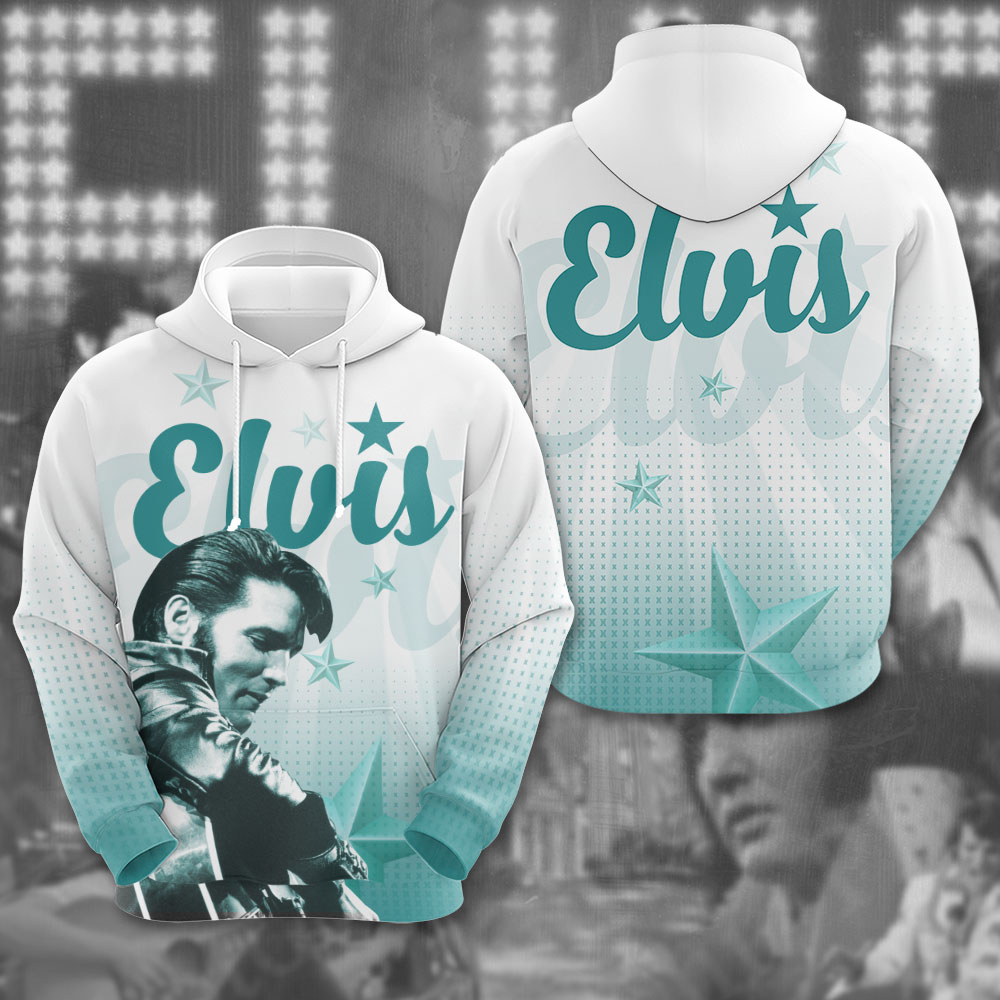 Elvis Presley Black Burning Love Hoodie