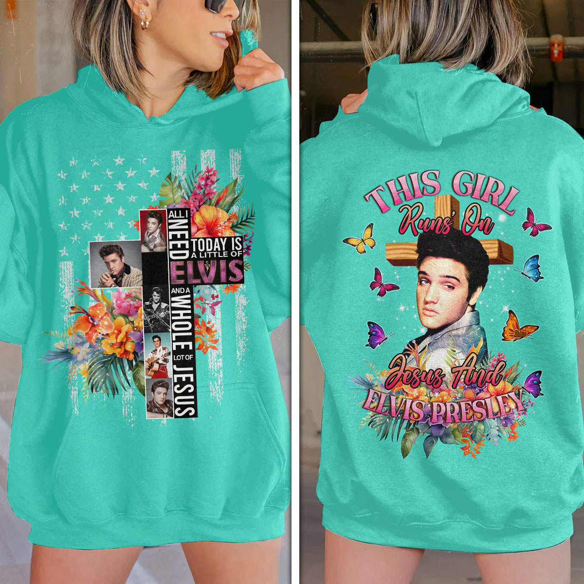 Elvis Presley X Faith Miss Cultural Impachoodie