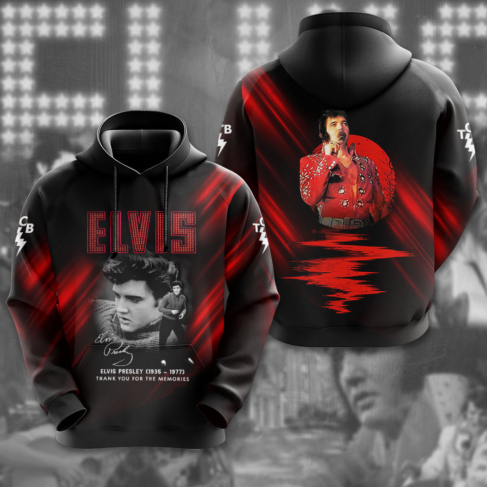 Elvis Presley Black Doja Cahoodie