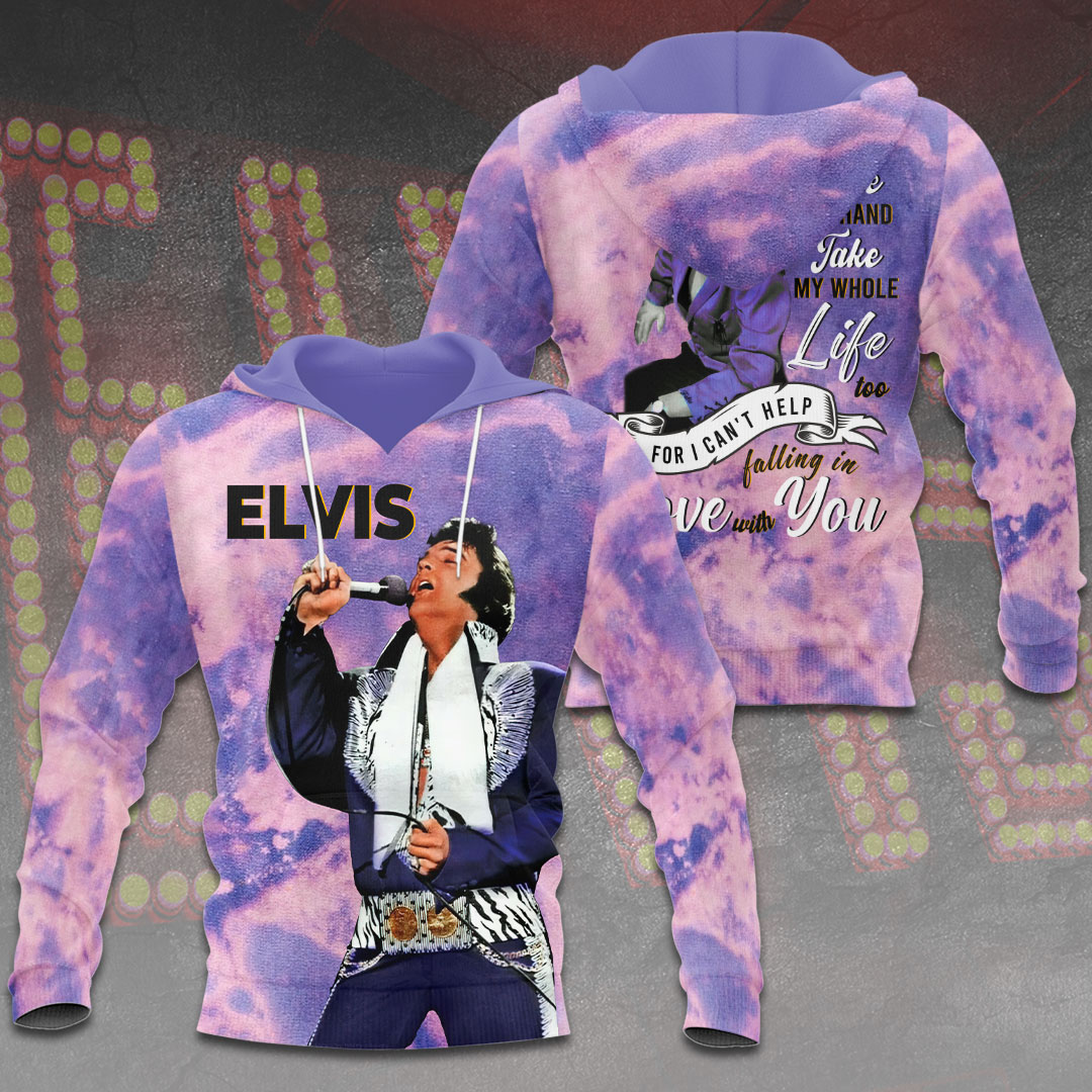 Elvis Presley Black Mike Stoller Hoodie