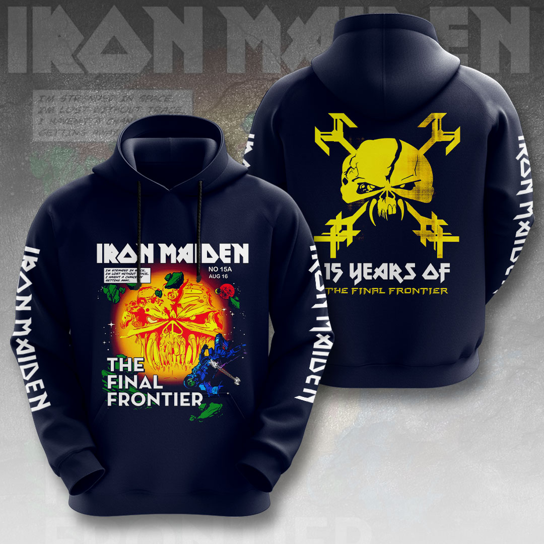 Iron Maiden Fire Hoodie