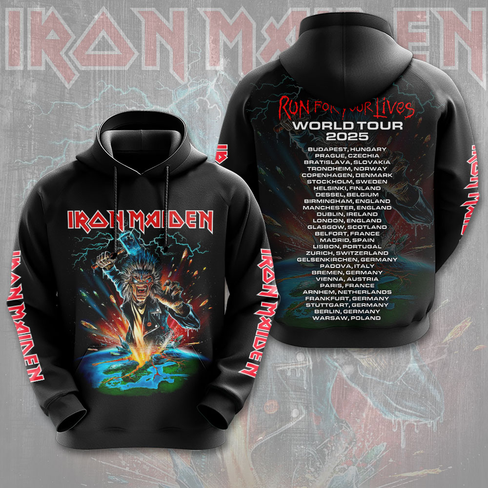 Iron Maiden Chains Hoodie