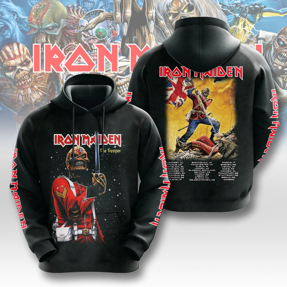 Iron Maiden Skull Hoodie