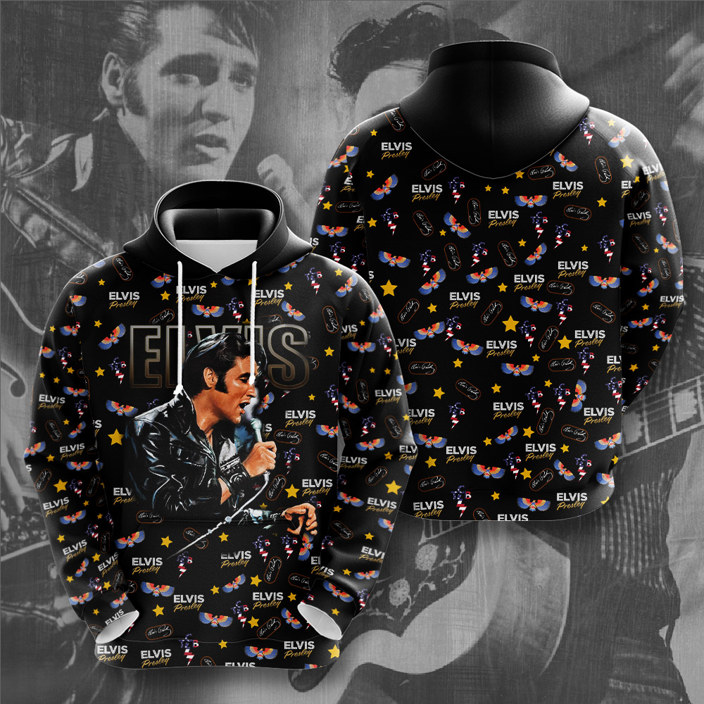 Elvis Presley Black Germany Hoodie