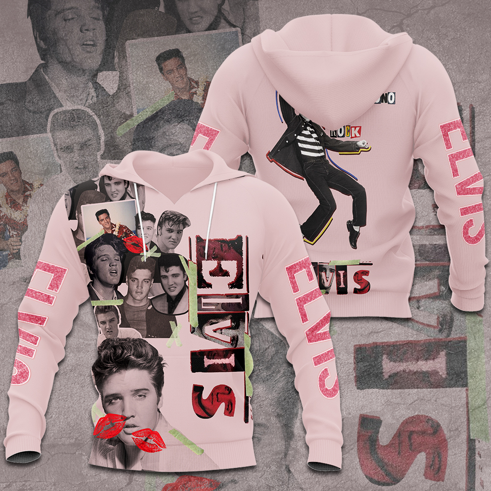 Elvis Presley Black Live Performances Hoodie