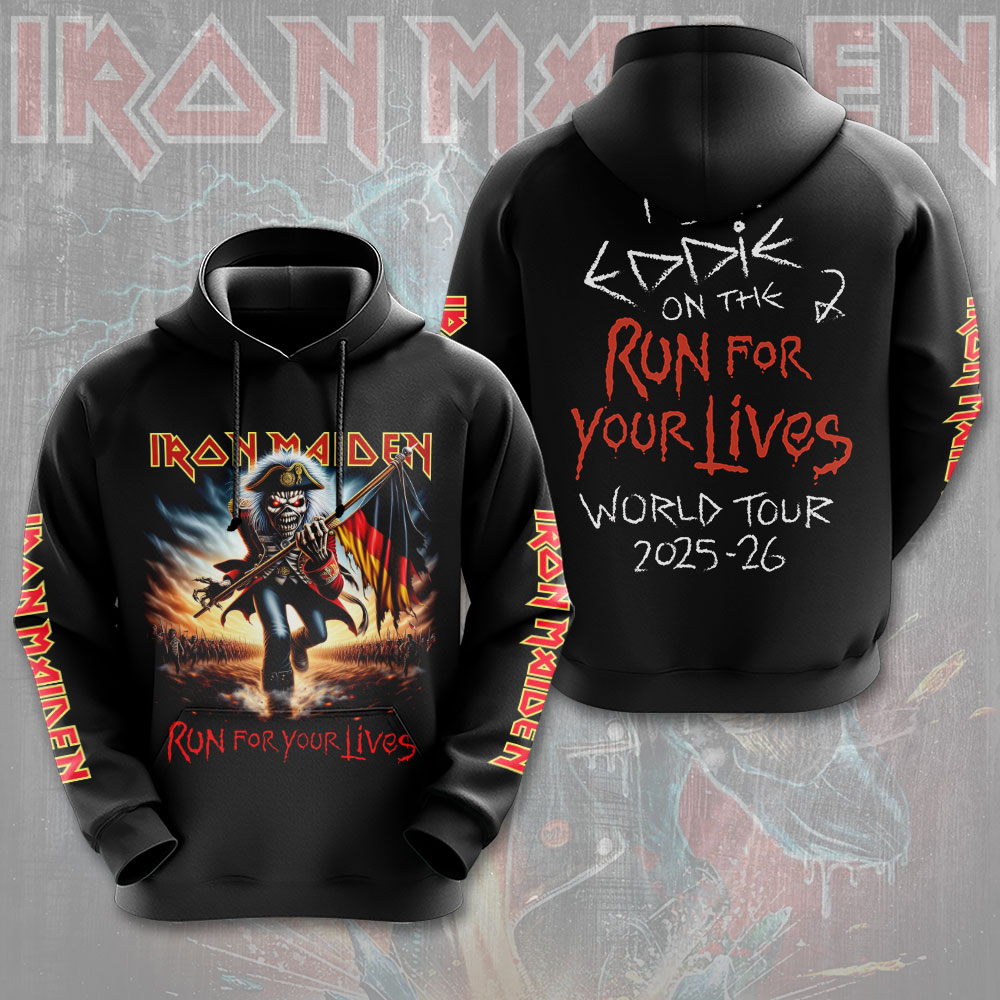 Iron Maiden Crossbones Hoodie