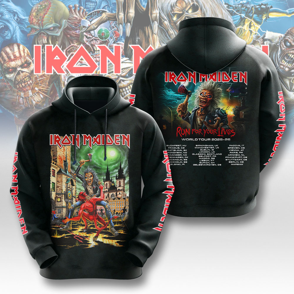 Iron Maiden Gothic Hoodie