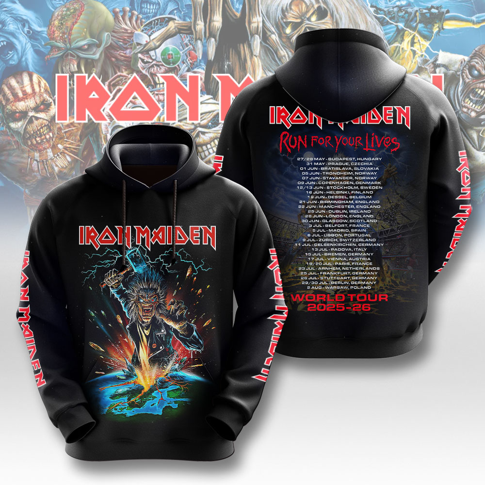 Iron Maiden War Hoodie