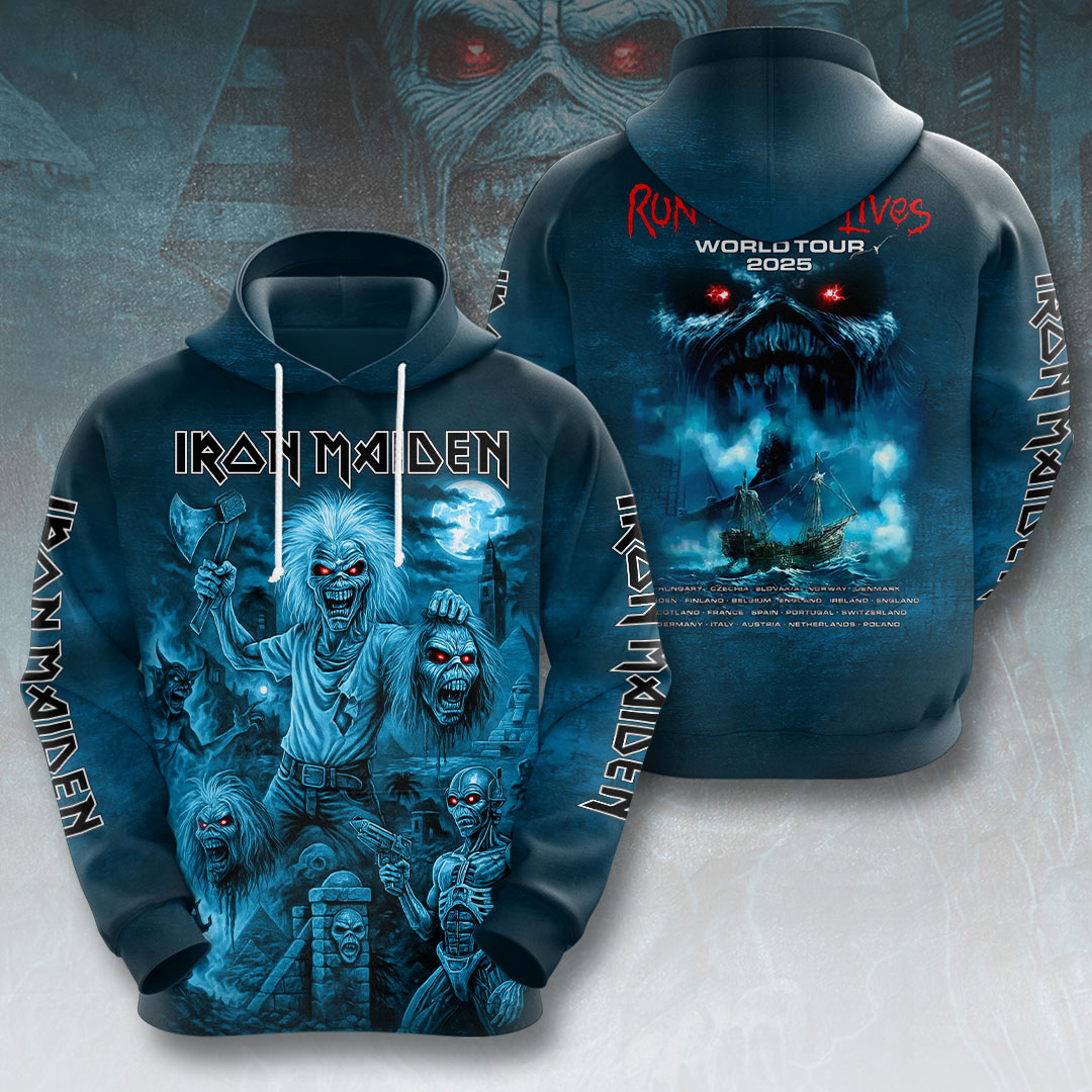 Iron Maiden War Banner Hoodie