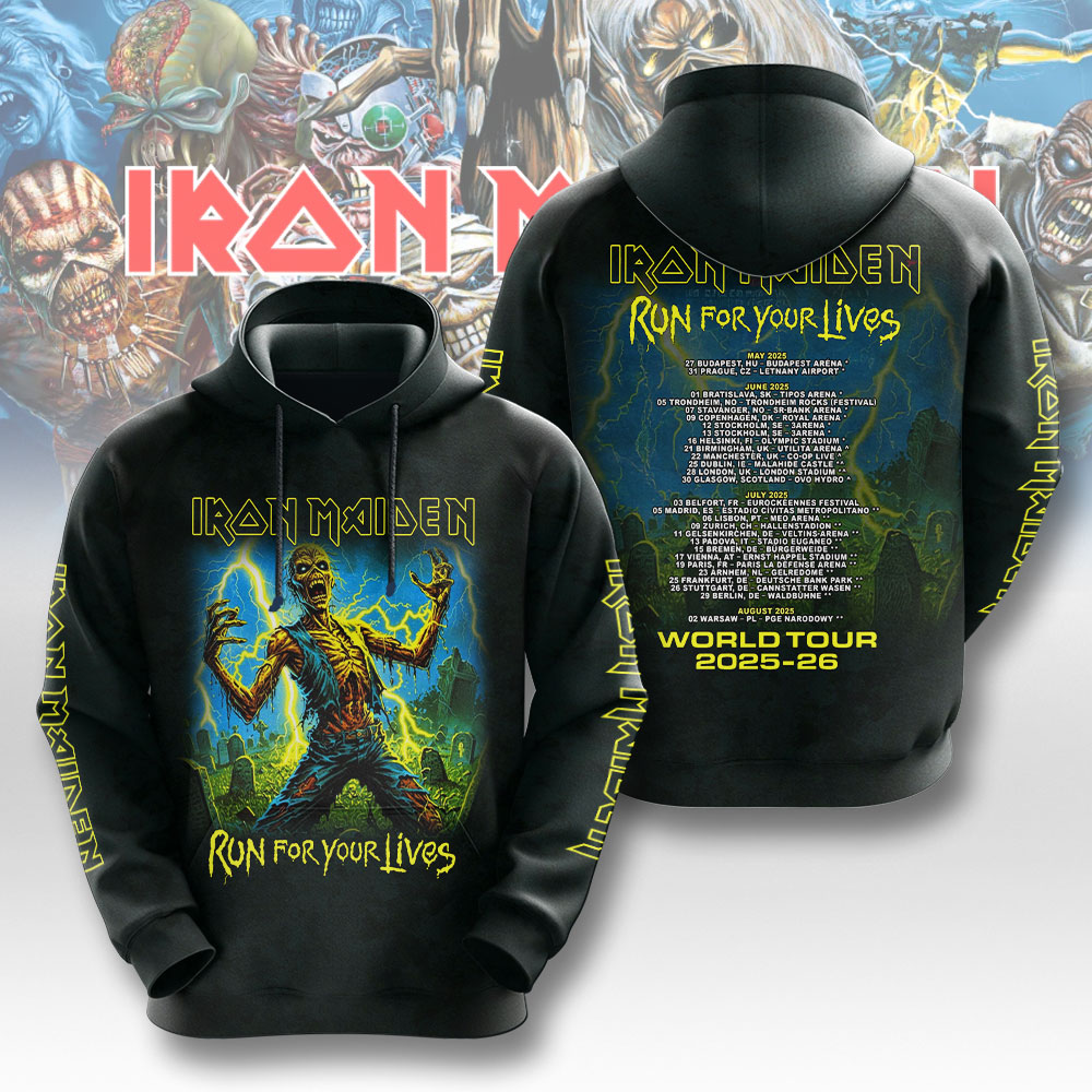 Iron Maiden Pentagram Hoodie