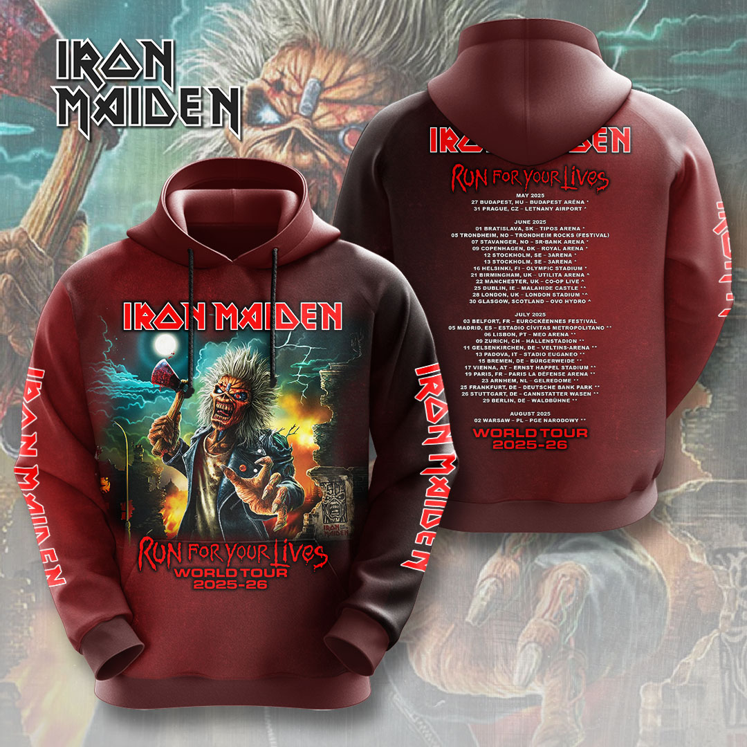 Iron Maiden Armored Hoodie