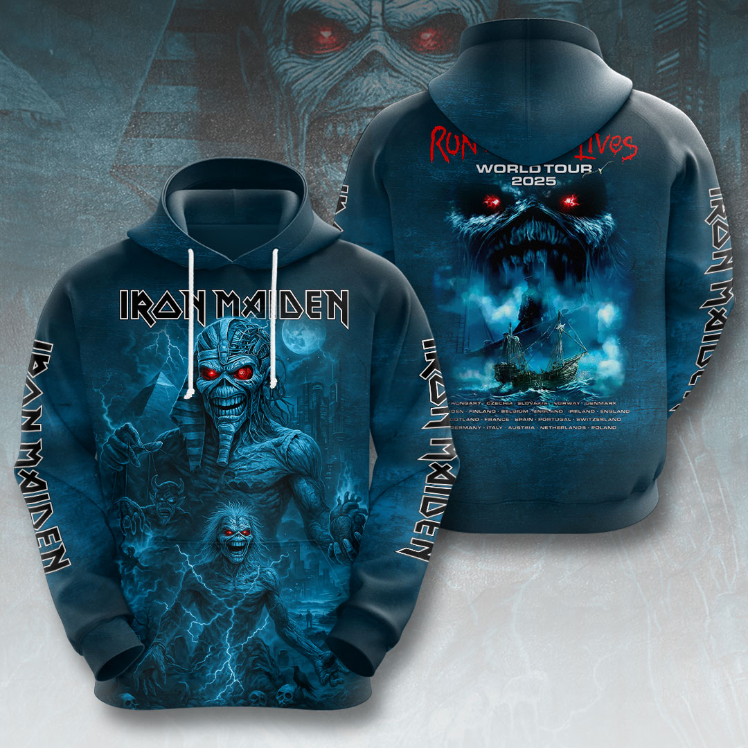 Iron Maiden Merch Hoodie