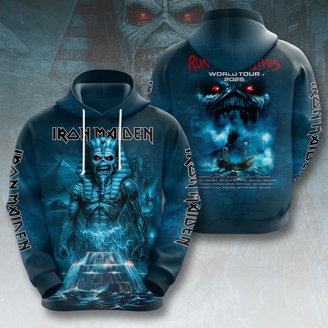 Iron Maiden Stage Attire Hoodie