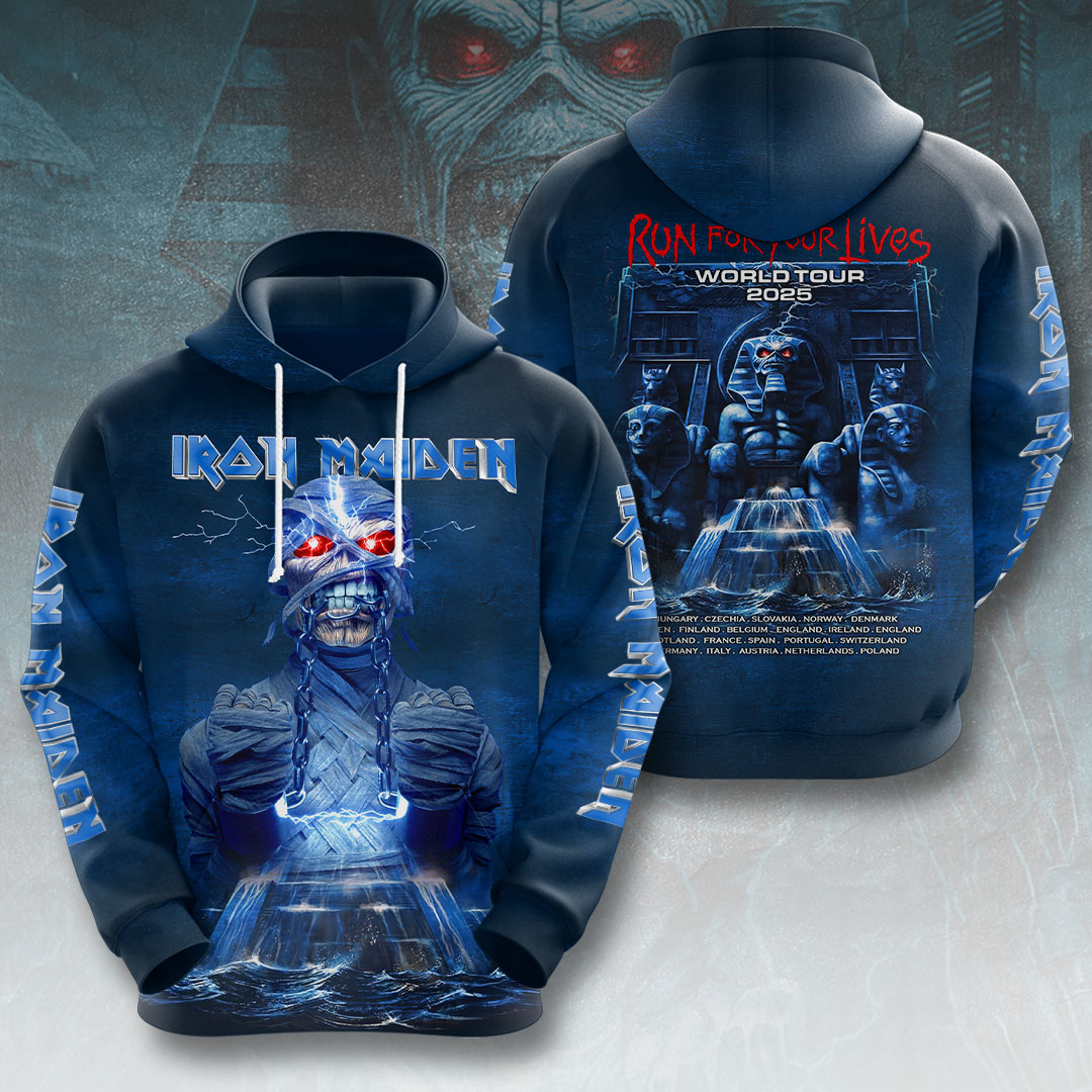 Iron Maiden Headbanger Fashion Hoodie