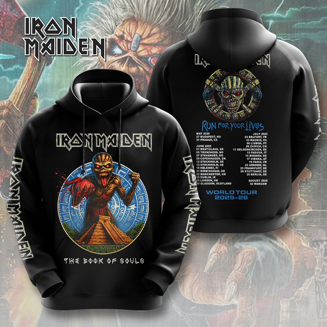 Iron Maiden Tank Imagery Hoodie