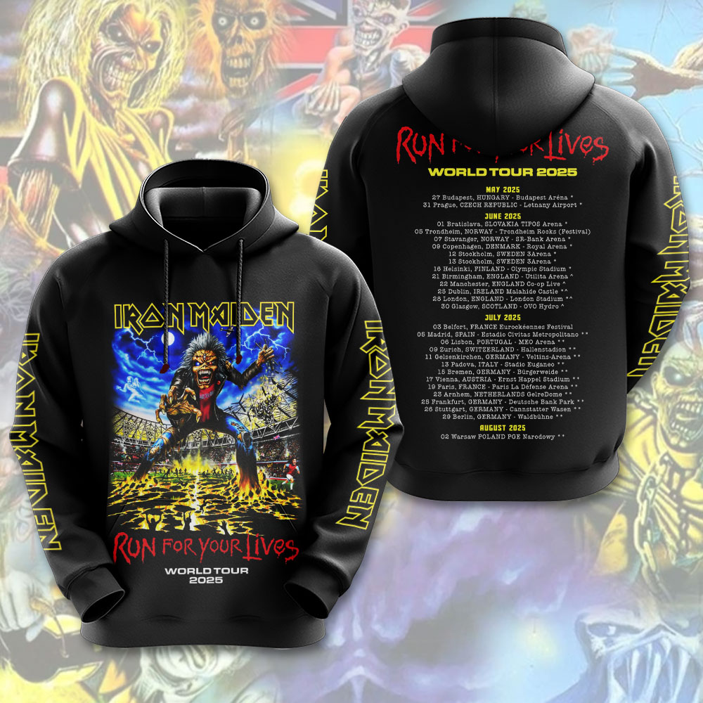 Iron Maiden Sci-Fi Arhoodie